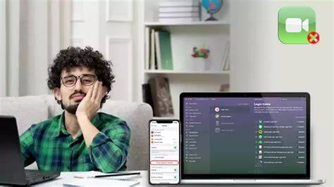 facetime not working through laptop