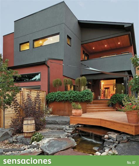 Fachada Gris Con Cafe