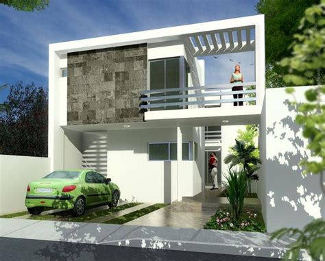Fachadas Con Balcon Modernas