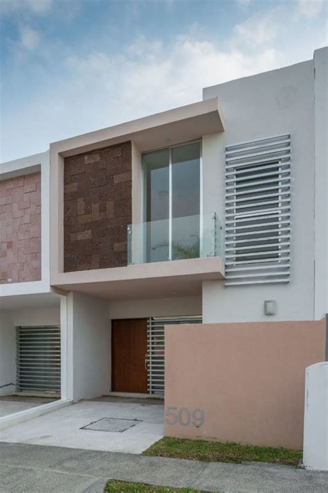 Fachadas Con Cantera Rosa