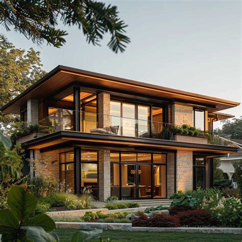 Fachadas En Tonos Marrones