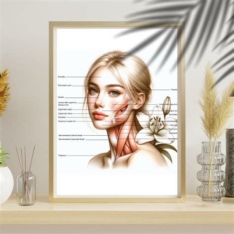 Facial Anatomy Art
