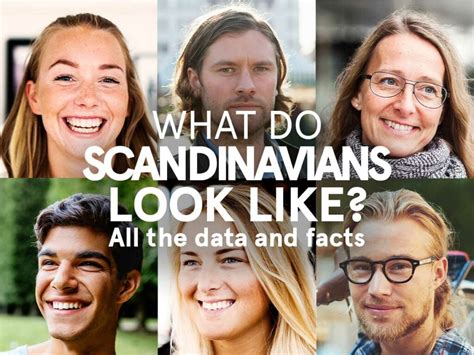 facial features of scandinavians