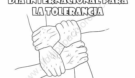 Dibujo Valor De La Tolerancia Para Colorear : Pin En Educar En Valores