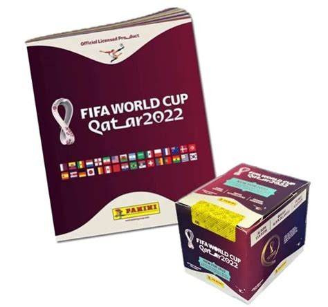 Panini Fifa World Cup Qatar 2022 Album With 6 Sticker Packs Included
