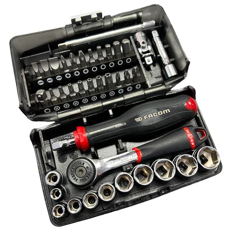 Facom 1/4 Drive Socket Set