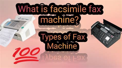 Facsimile Machine Examples