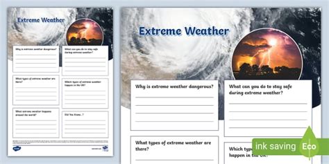 fact file extreme weather