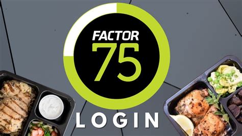 How to login to Factor 75 website Easily YouTube