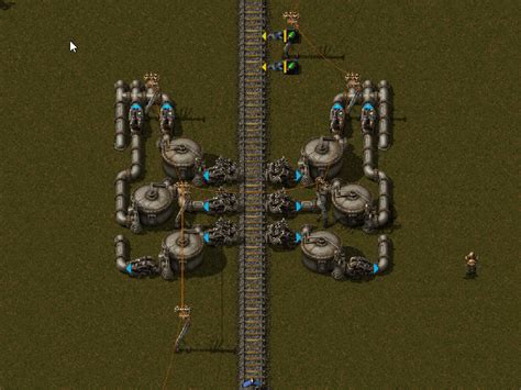 Factorio Fluid Unloading Station