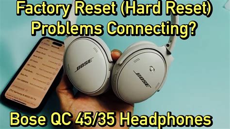 How To Reset Bose Headphones Audioviser