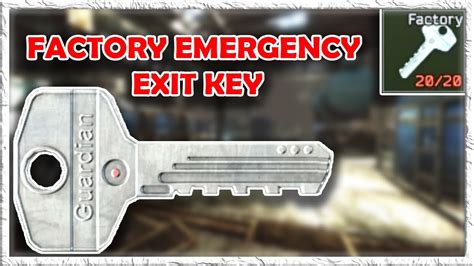 Factory Emergency Exit Key