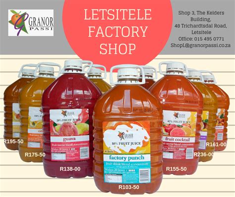 Factory Juice Letsitele