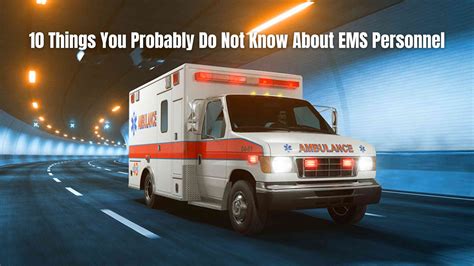 Facts About Emts And Paramedics