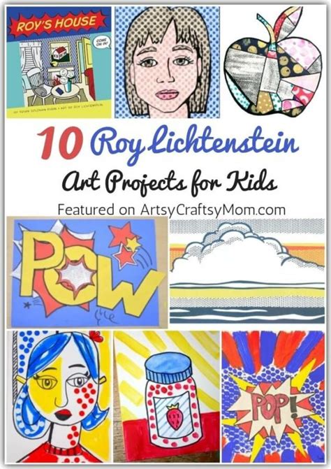 facts about roy lichtenstein for kids