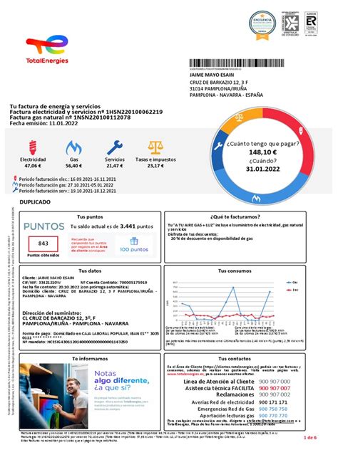 factura de total energy