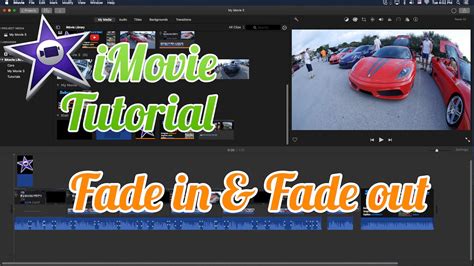 Fade out effect on iMovie