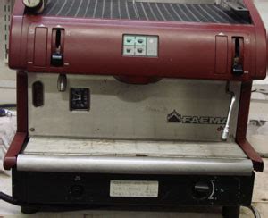 Faema Due Espresso Machine Manual