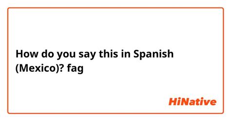 Fag? How to respond to this and other microracisms of the Spanish