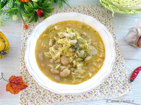 fagioli con la verza