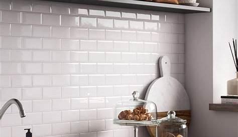 Habillez le mur de votre cuisine, avec un carrelage métro