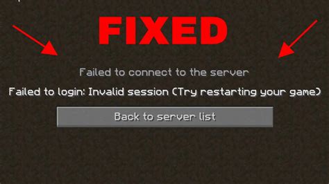 [HOW TO FIX] failed to login invalid session (Try restarting your game