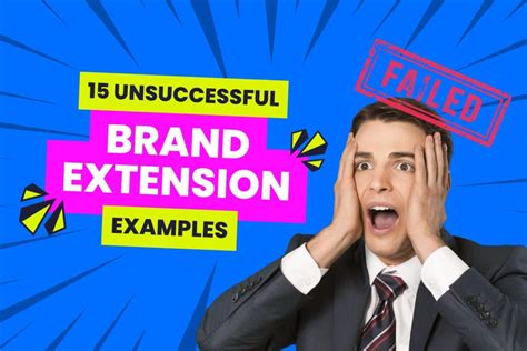Failed Brand Extensions Examples