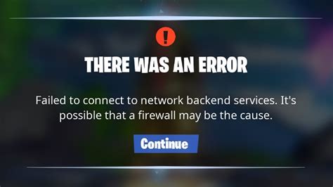 failed to connect to backend server