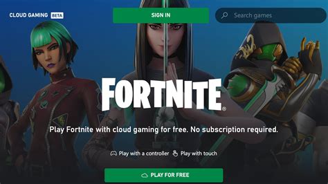Fortnite isn’t on Microsoft’s Xbox Cloud Gaming service because Epic