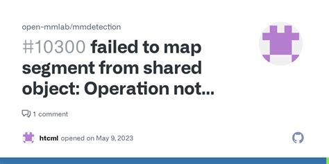 Failed To Map Segment From Shared Object: Operation Not Permitted