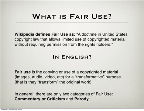 fair use meaning in computer