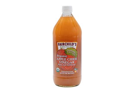 Apple Cider Vinegar Raw Organic Unfiltered Fairchild's Vinegar