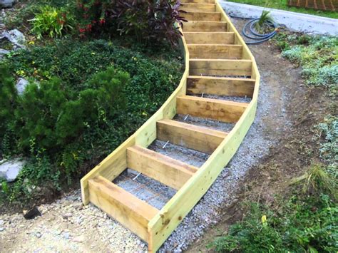 Escalier de jardin à faire soimême en 49 idées de conception