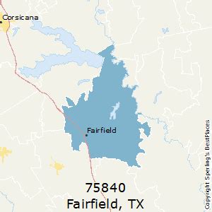 fairfield tx zip code