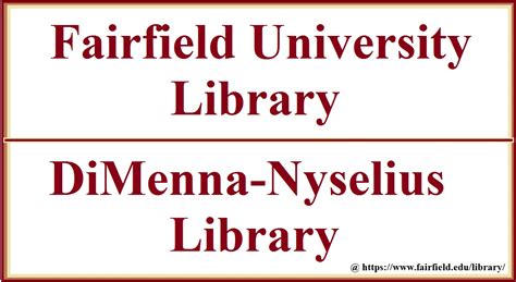 fairfield university library citations
