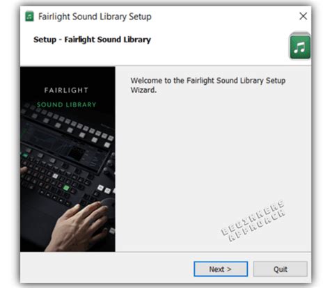 Fairlight Sound Library Install