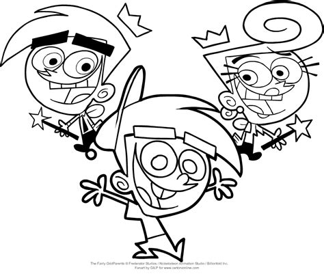 Fairly Odd Parents Coloring Pages: A Fun Way To Unleash Your Creativity