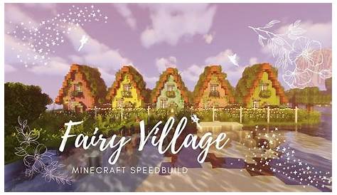 mushroom fairy village 🍄 🧚‍♀️ (cute minecraft speed build) YouTube