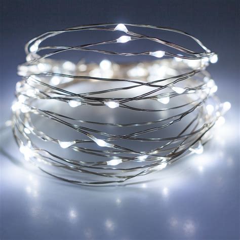 Fairy Lights Silver Wire