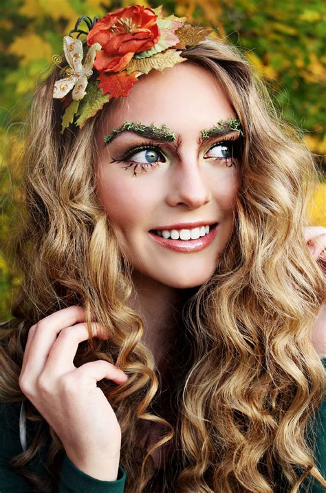Fairy makeup eyebrows