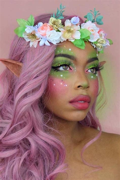 Fairy Makeup Looks with Statement Lips