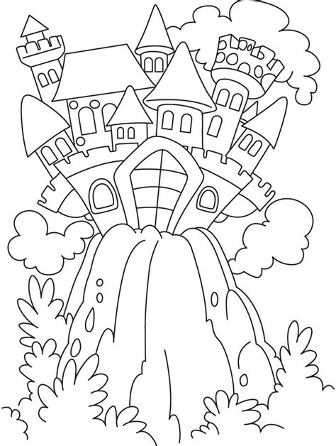 fairy tale story coloring pages