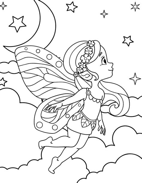 fairy tale story coloring pages