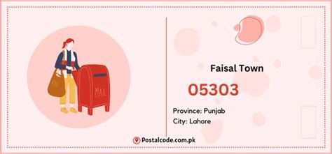 faisal town postal code