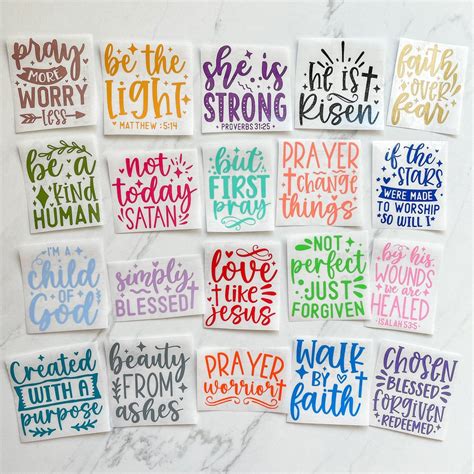 Faith Based Decals