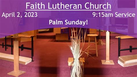 faith lutheran church live stream