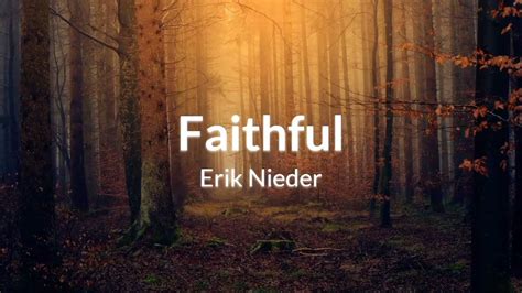 Song lyrics with guitar chords for Faithfully