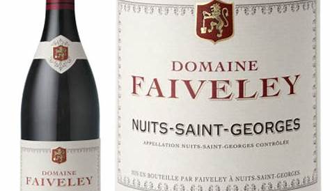 Domaine Faiveley Nuits St. Chaignots 2012 1er