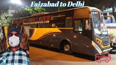 faizabad to delhi bus