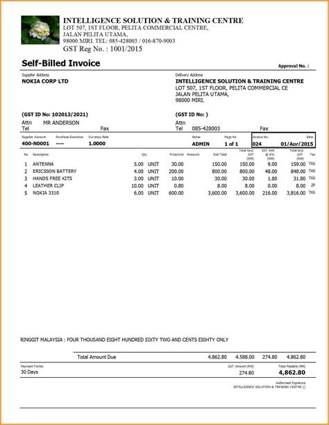 Fake Hospital Bill Template